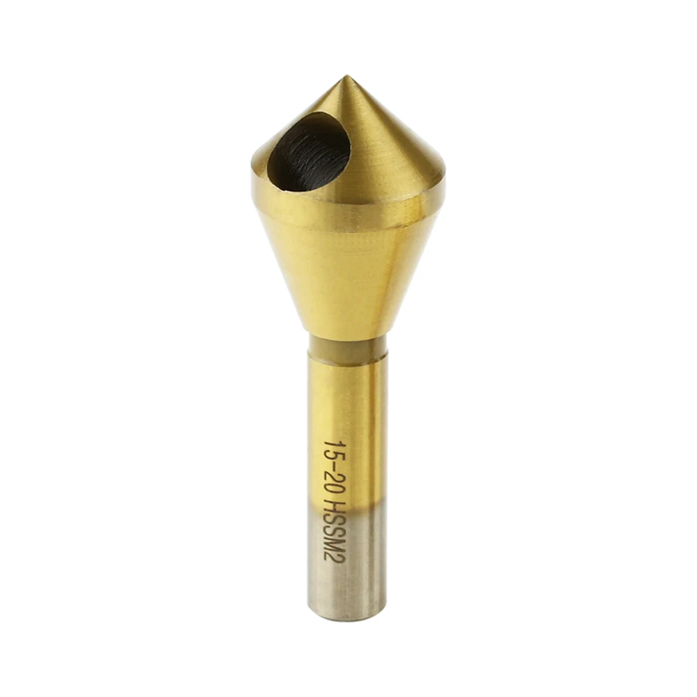 M35 Steel Cobalt Countersink Drill Bit Deburring Chamfer Drill Bits With Round Shank