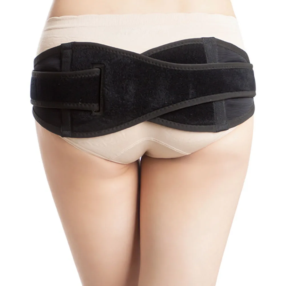 

Black Adjustable Pelvic Corrector Belt For Hip Shrink Support Breathable Pelvis Correction Device Hip