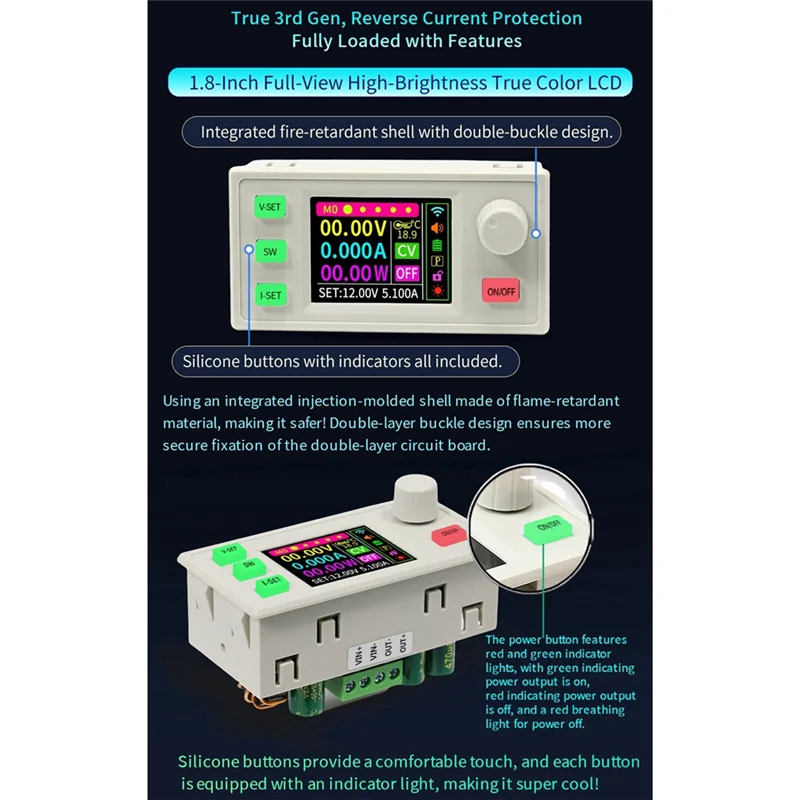 TA-SK60S Adjustable DC Regulated Power Supply+WIFI Module Constant Voltage Constant Current 5A 60W Step-Down Module
