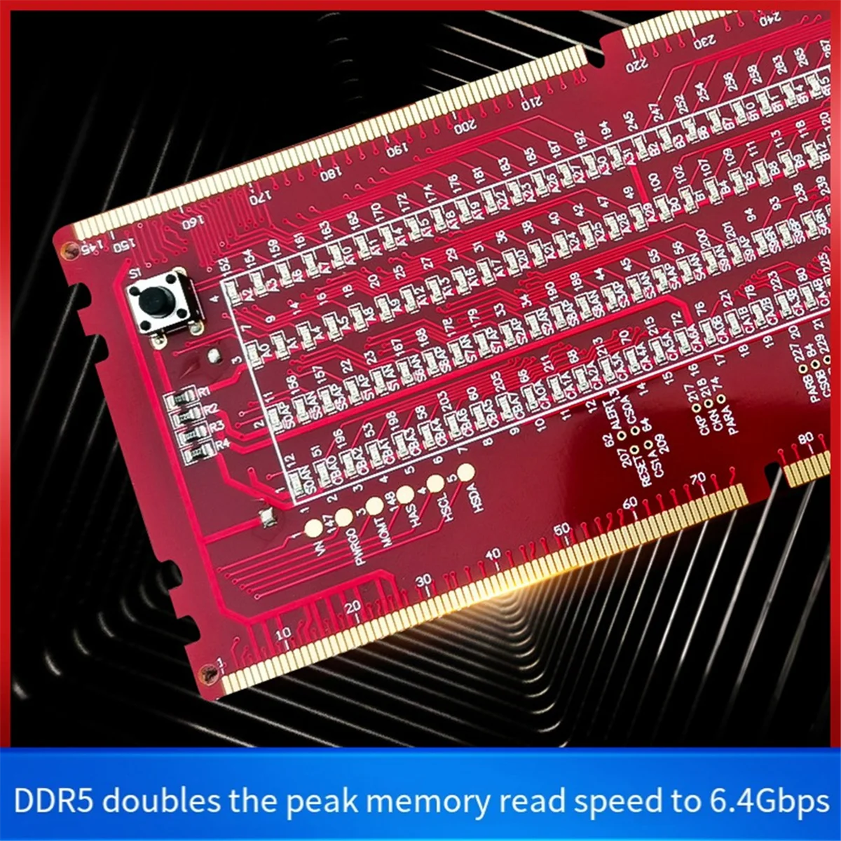 Imagem -04 - Memory Slot Tester para Reparo do Computador Ampla Compatibilidade Ddr5
