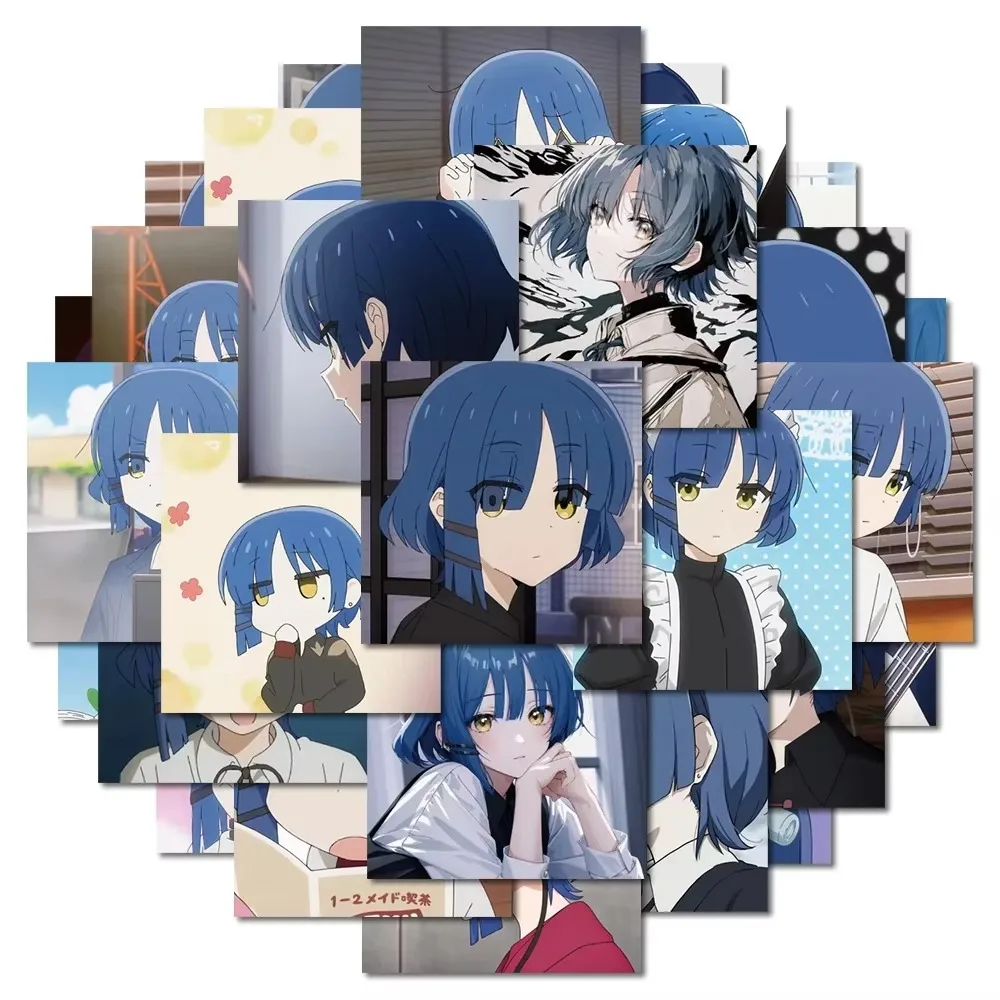 63 قطعة شخصيات Kawaii أنيمي موسيقى الروك فتاة يامادا ريو ملصقات الديكور لوازم الفن القرطاسية صائق