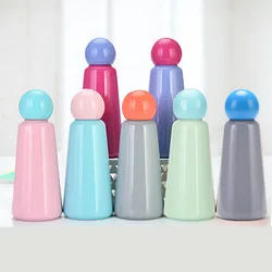 500ML INS Thermos Cup For Childrens Double Stainless Steel Vacuum Flasks Outer Camping Sports Drinkware Student's WATER BOTTLE