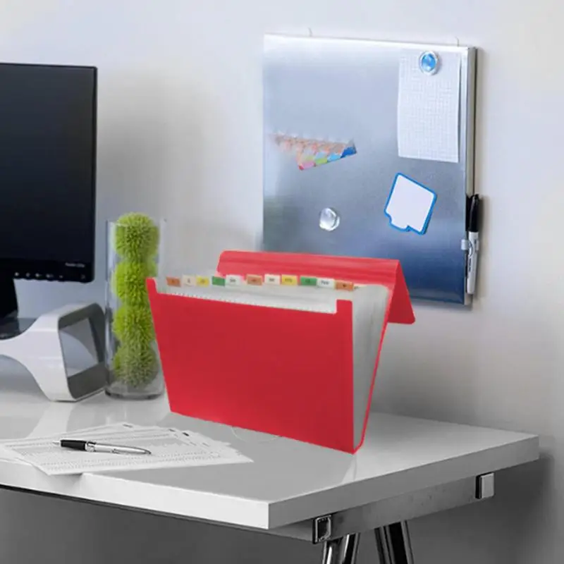 Important Document Folder Accordion File Holder Organizer Expandable Desktop Accordion Folder Fashion Expanding File Folder