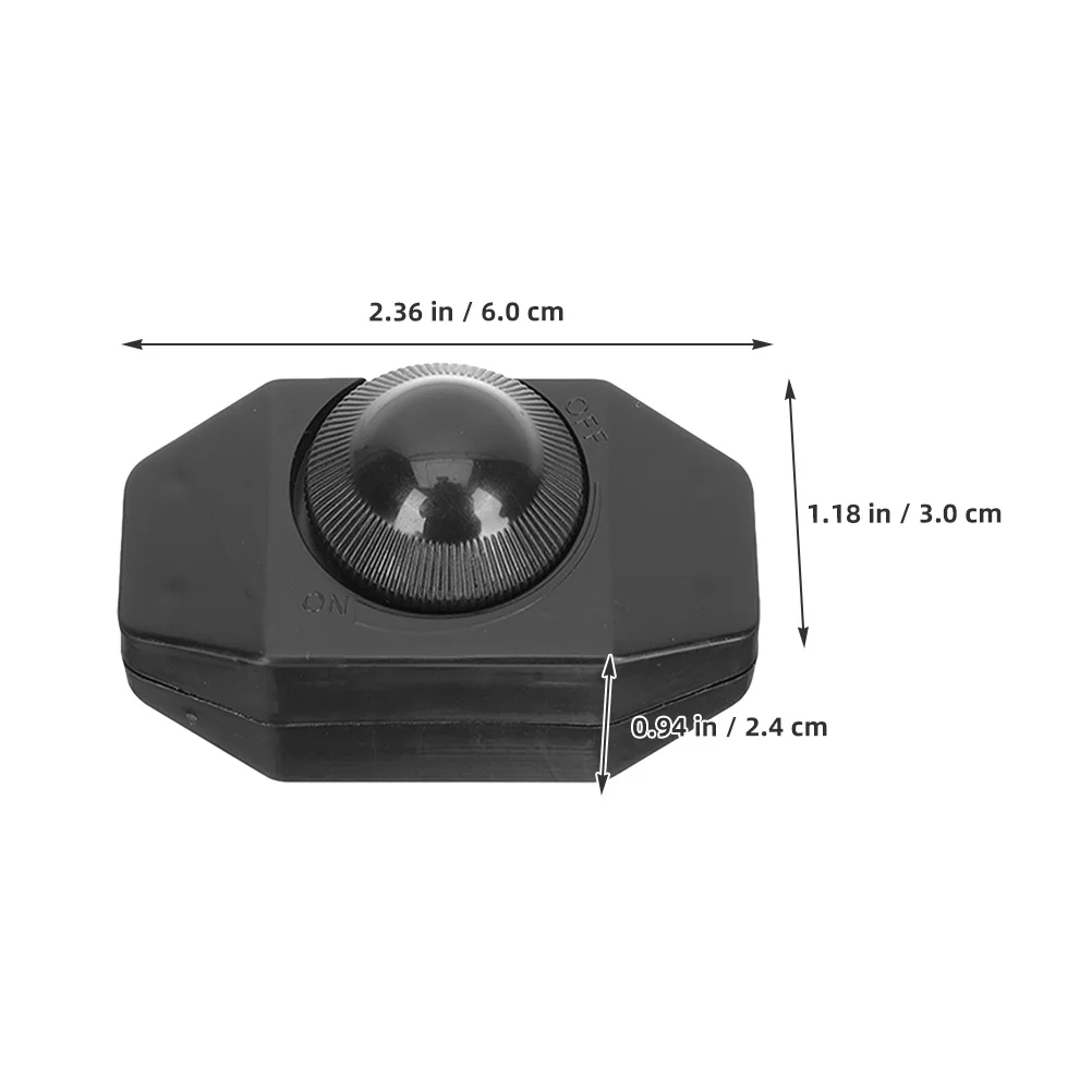 2Pcs Inline Lamp Dimmer Switch Rotary Cord Replacement Switch for Table Floor Pendant Lamp Dimming Control LED Light Parts