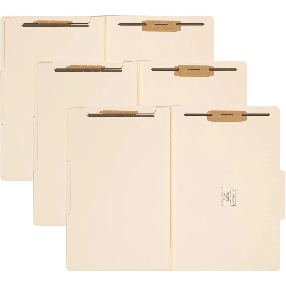 

Папки Manila Legal Size, 2 разделителя, расширяемые, вкладки на 2/5 вырез, 10 шт. в коробке, упаковка из 3 шт.