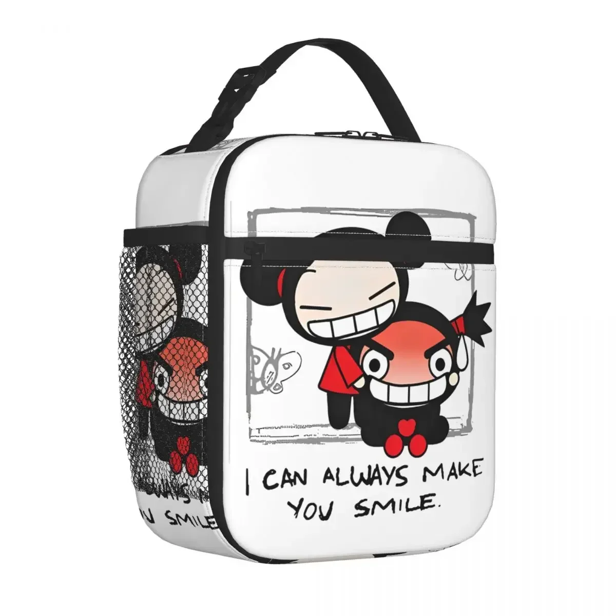 I Can Always Make You Smile Meme Puccas Insulated Lunch Bags Cooler Bag Meal Container Leakproof Tote Lunch Box Food Handbags