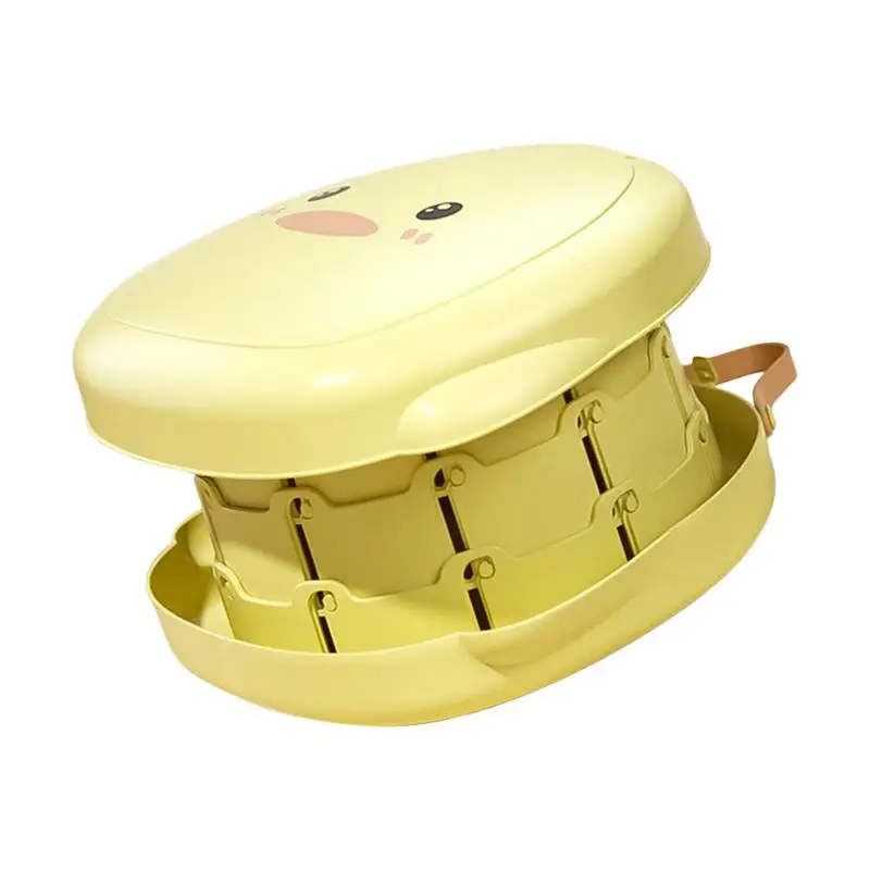 Foldable Travel Potty For Toddler Folding Toilet Seat Training For Boys Kids Mobile Toilet Kids Reusable Portable Toilet Seat