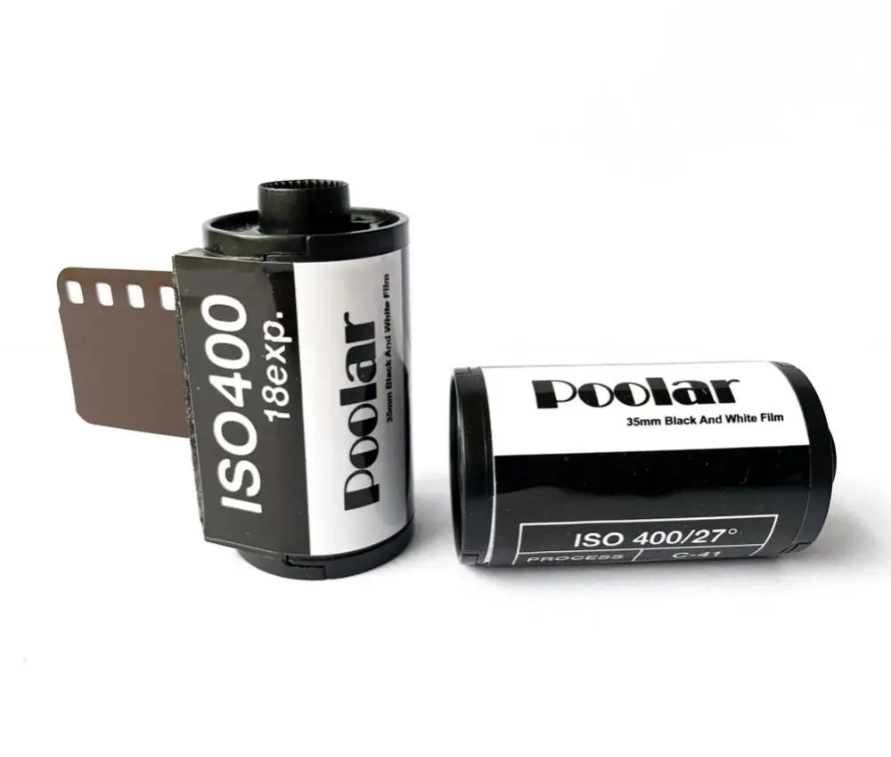 Black White Negative Camera Film 35mm Camera 135 Black And White Film ISO 400  Novice Practice Film Photo Studio Kits