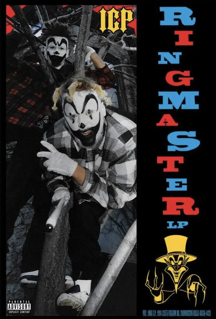 ICP Insane Clown Posse Poster Art Silk Poster Wall Stickers Home Decorative Painting