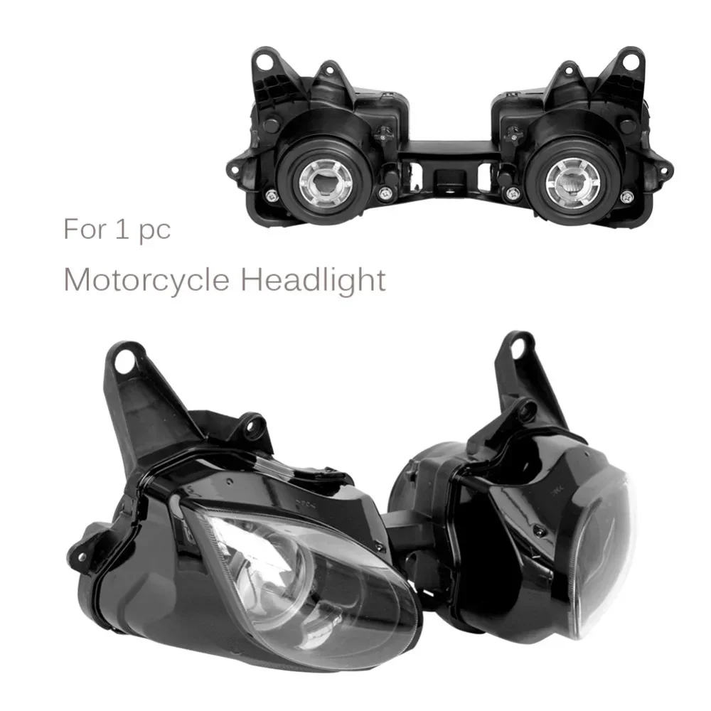 Motorcycle For Kawasaki ZX6R ZX600P 2007 2008 ZX-6R Headlight Headlamp Head light lamp Shell Housing view 3