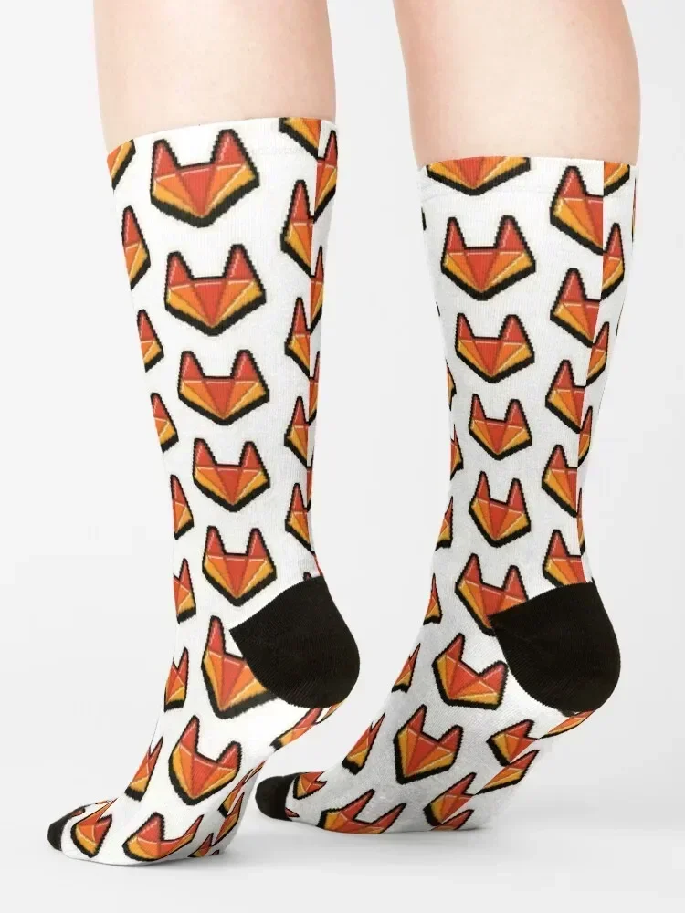 Gitlab Pixel Art Socks hiphop funny sock warm winter shoes Socks Woman Men's