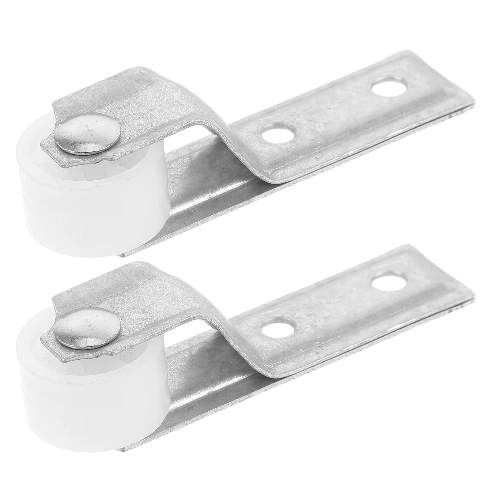 

2pcs Sliding Door Guide Wheel Silver Easy Installation Smooth And Quiet Operation Door Fitting For Home And Business Owners