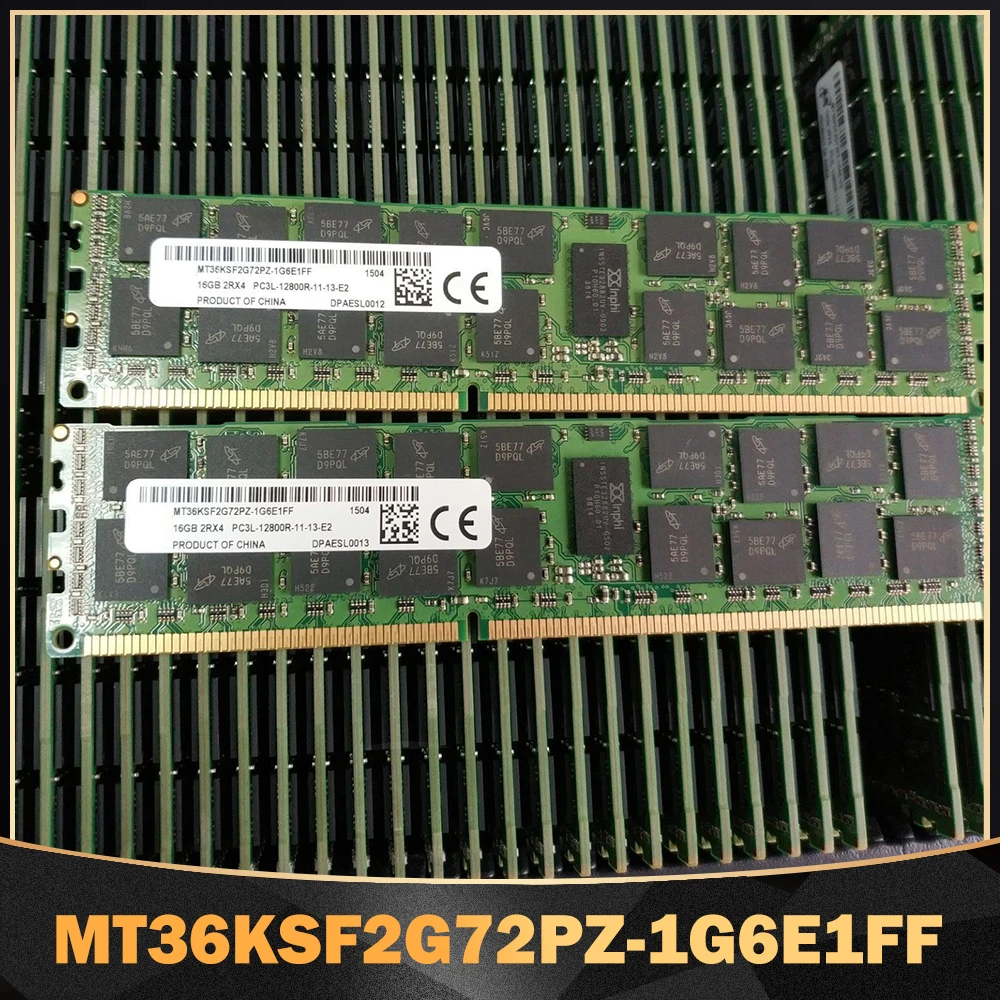 

1PCS RAM 16G 16GB 2RX4 1600 DDR3L PC3L-12800R For MT Server Memory MT36KSF2G72PZ-1G6E1FF