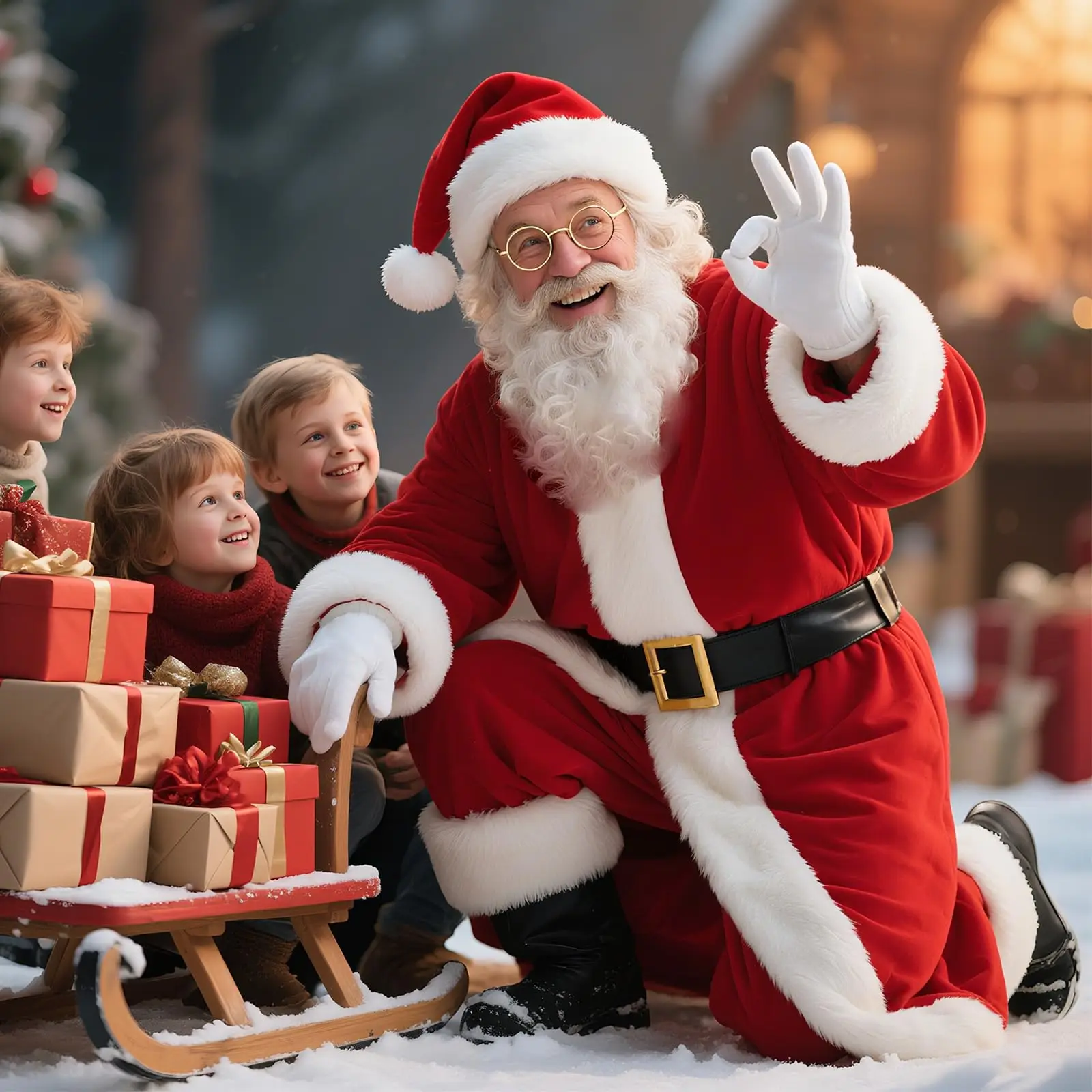 Accessoires de Costume de père noël, chapeau de père noël, lunettes à barbe, gants, ceinture, chaussures cloche, ensemble de Cosplay de noël pour adultes