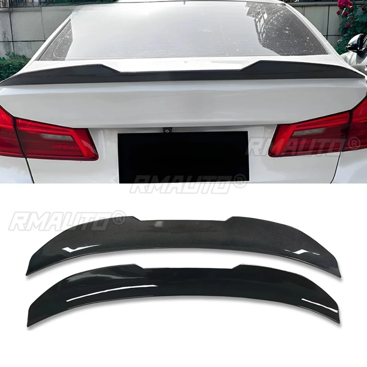 

Car Rear Wing Rear Trunk Spoiler Protector Diffuser For BMW 5 Series G30 G38 2018+ Body Kit Car Accessories