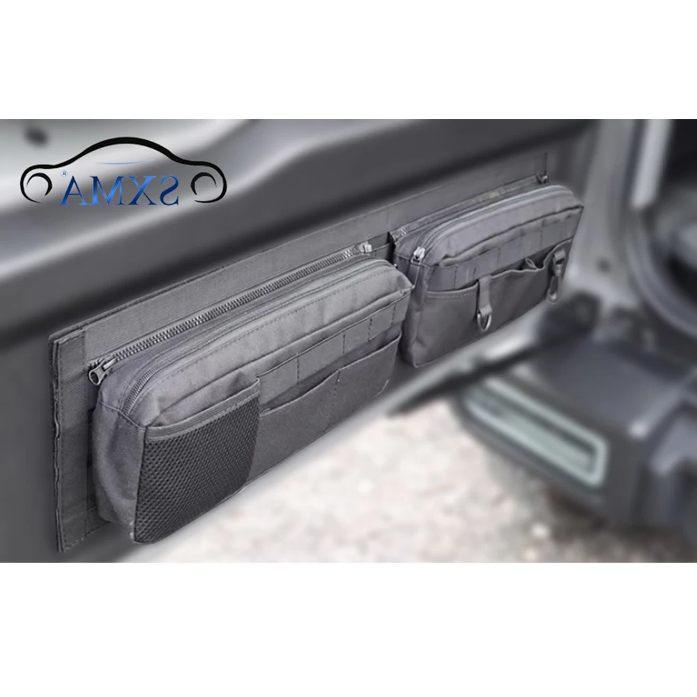 

SXMA JMN087 Tailgate Storage Bag Multi-Pockets Tool Organizer Portable Rear Trunk Cargo for Jimny JB74 3Door/5Door 2019++