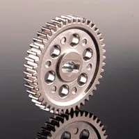 Silver Aluminum Spur Gear 44T 05112 For RC 1/10 HSP Off-Road Buggy Spare Parts