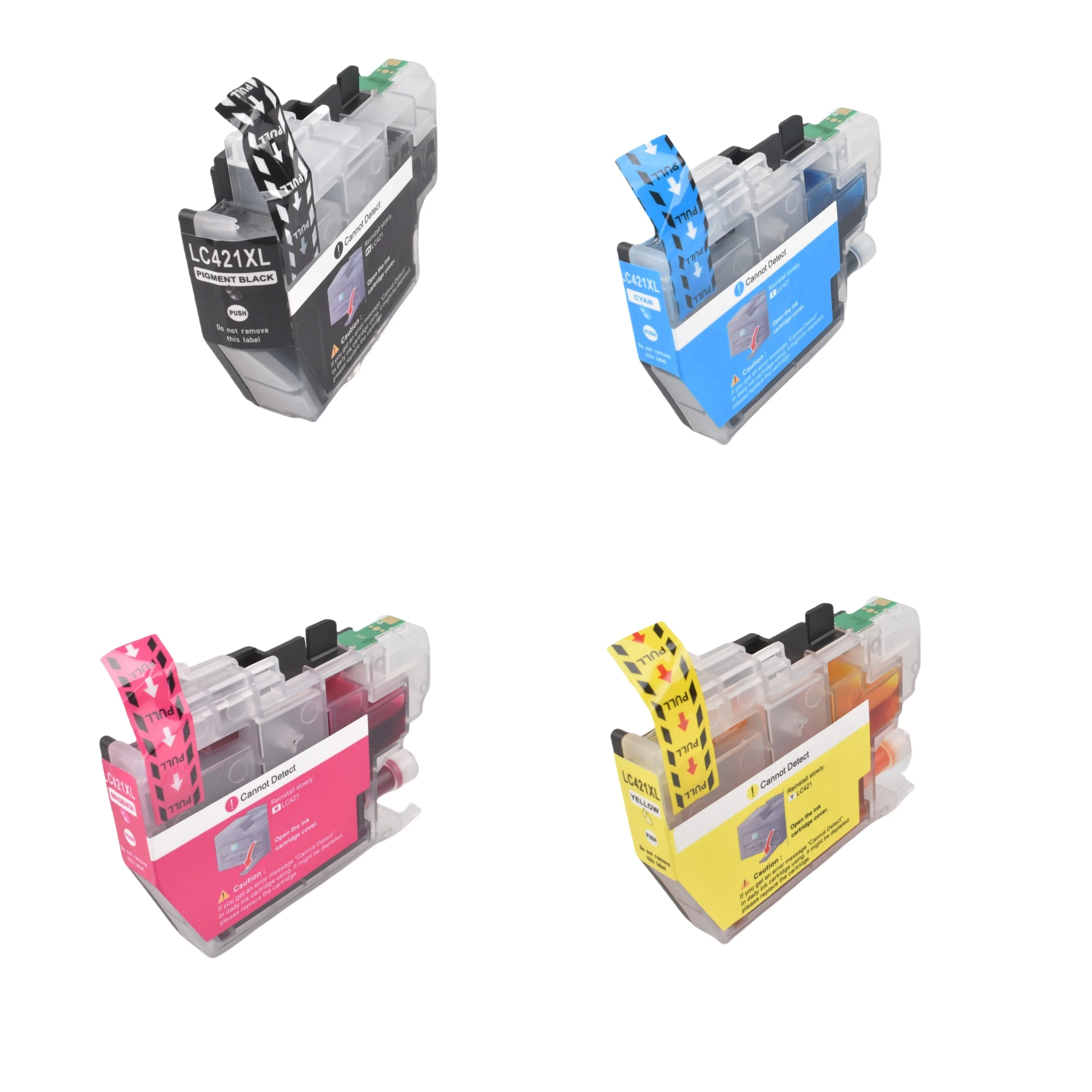 Compatible LC421XL Ink Cartridge Replacement for Brother DCP-J1050DW,DCP-J1140DW,DCP-J1800DW,MFC-J1010DW Printer