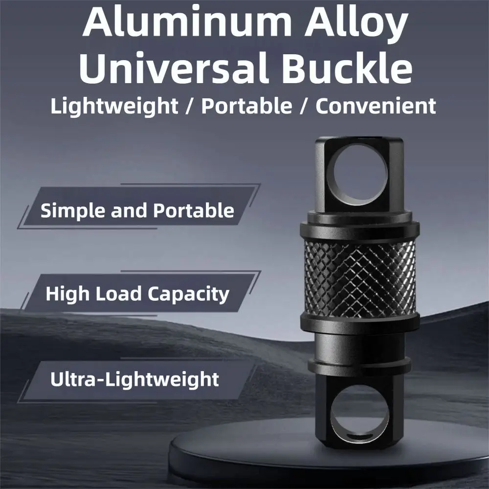 

360 Degree Rotation Quick Release Keychain Fast Release Mechanism Aluminum Alloy Detachable Keychain Clip Keychain