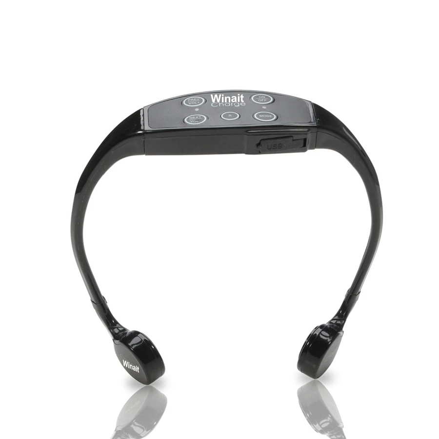 New Technology IPX12 Waterproof Mp3 Sports Bone Conduction Headset with Built-in 8GB Capacity For Swimming or Diving