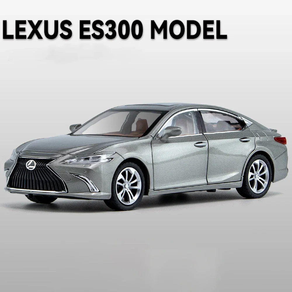 1:24 Lexus ES300 aluminiowy model samochodu odlewany i pojazdy zabawkowe metalowa kolekcja modeli samochodów zabawkowych wysoka symulacja prezent dla dzieci