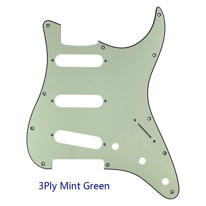 Fei Man Custom Guitar Pickguard, USA, Mexico, Fd Standard Strat, 72 ', 11 Screw Hole, St SSS Scratch Plate, Multi Color Choice