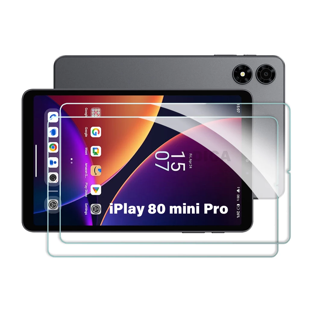 2 Stück für Alldocube IPlay 80 Mini Pro Panzerglas Displayschutzfolie 8,4 Zoll Tablet Kratzfeste HD-Schutzfolie