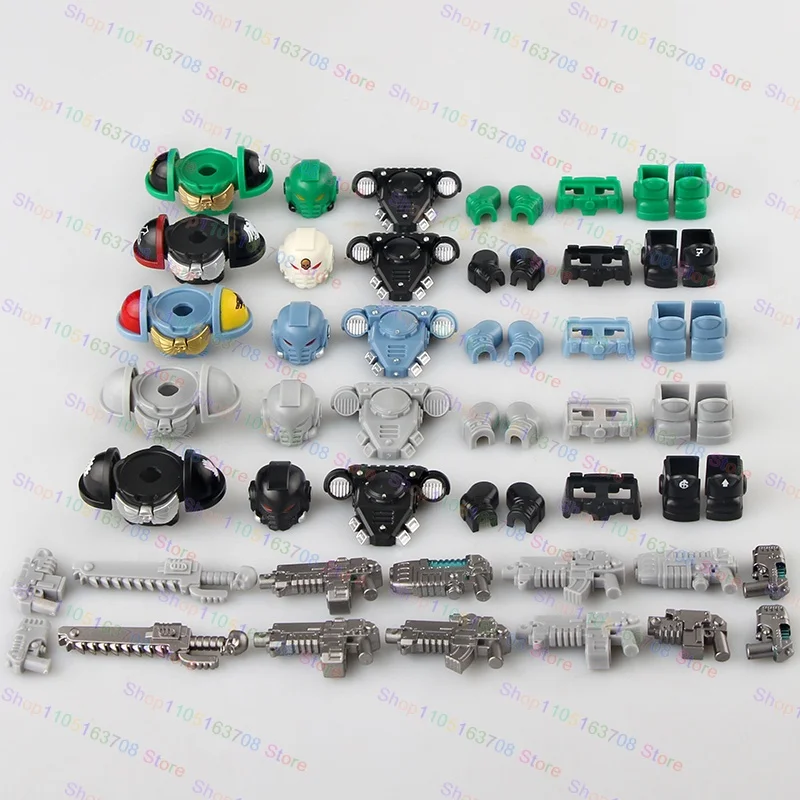 MY601-MY610 لعبة الحرب الميكانيكية شخصيات الحركة الصغيرة دراجة نارية الملحقات اللبنات دمى هدايا للأطفال الكبار الطوب DIY بها بنفسك #3