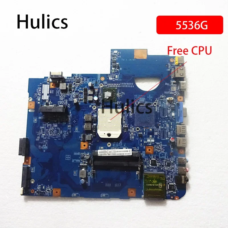 

Hulics Used 48.4CH01.021for Acer 5536 5536G NOTEBOOK Laptop Motherboard JV50-PU 08252-2 MBP4201003 DDR2 Free CPU
