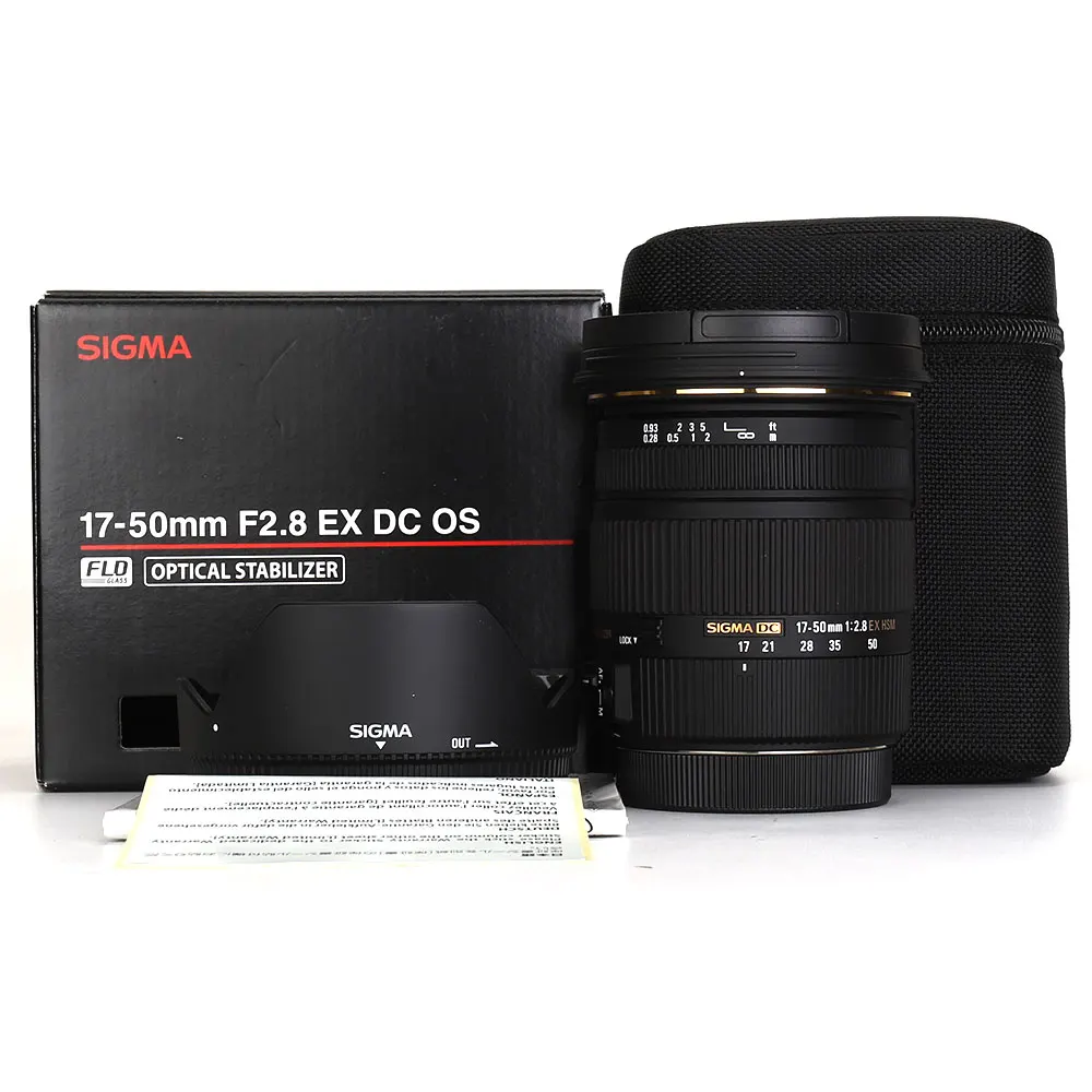 Sigma 17-50mm F2.8 EX DC OS HSM Lens for Nikon Canon