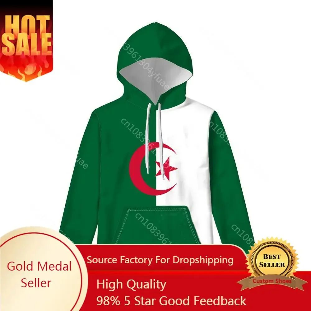 

ALGERIA hoodie free custom made name number dza sweatshirt islam diy arabic algerie arab print text word flag photo clothing