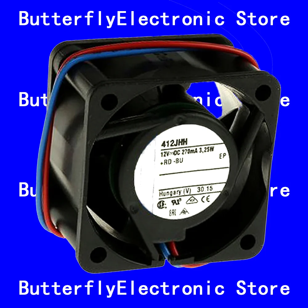 

NEW ORIGINAL 412JHH 412 JHH 12VDC 270mA 3.25W COOLING FAN 4025 4CM 40*40*25MM