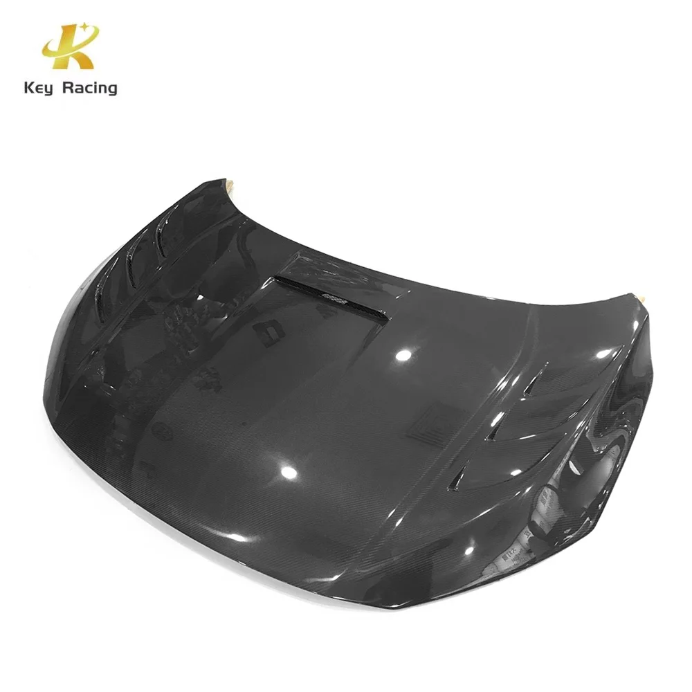 Real Carbon Fiber Engine Hood Cover Bonnet For Honda Civic 10th Gen Accesorios Para Vehículos Hood