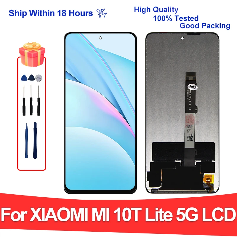 tela-lcd-ips-de-667-polegadas-para-xiaomi-mi-10t-lite-5g-m2007j17g-com-digitalizador-touch-screen-para-poco-x3-pecas-de-reposicao-para-montagem-da-tela