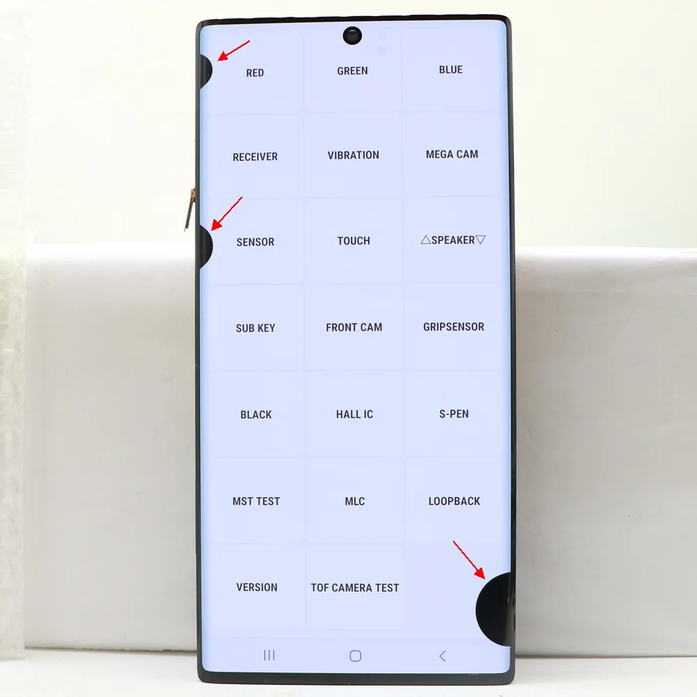 With defects For Samsung Galaxy Note 10 Plus N975 N975F N975U LCD Display Touch Screen Digitizer Assembly Replacement