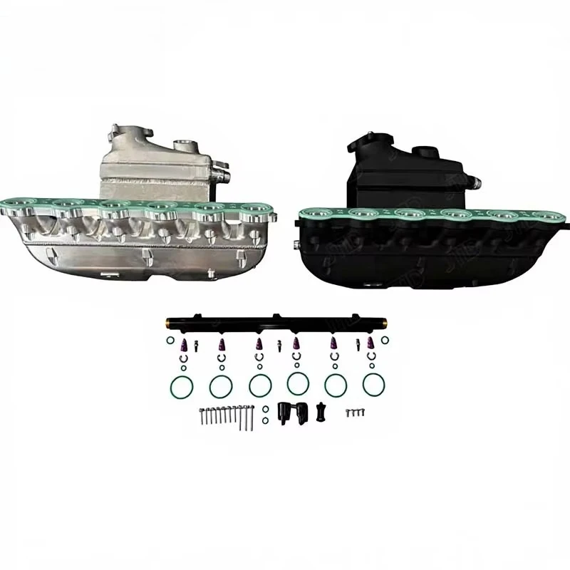 High Flow Intake Manifold for S58 Engine, 145mm Ports, Fits M3/M4 G8X & M2 G87, Precision CNC Aluminum