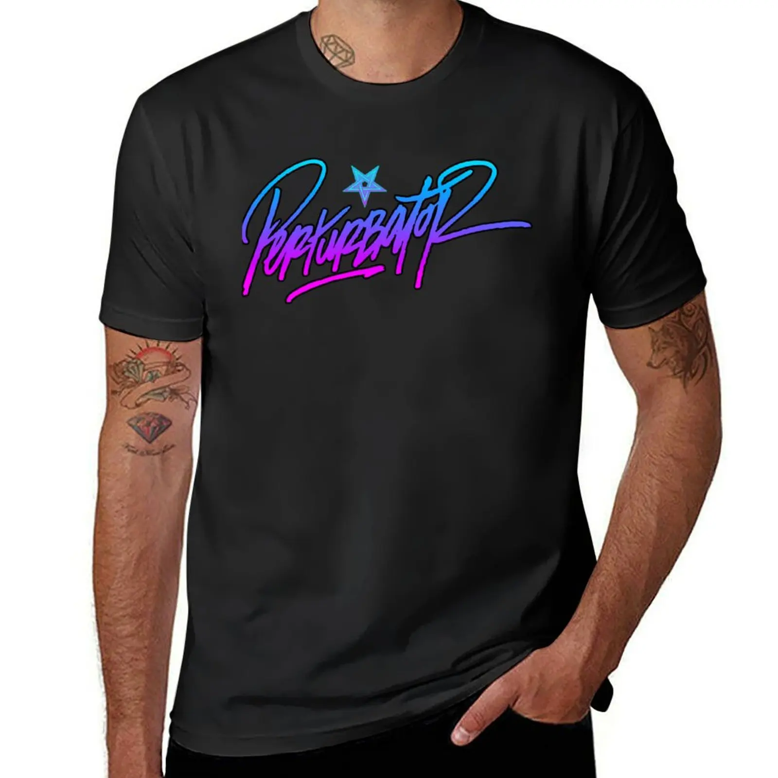 Perturbator T-Shirt sublime blacks kawaii clothes mens white t shirts