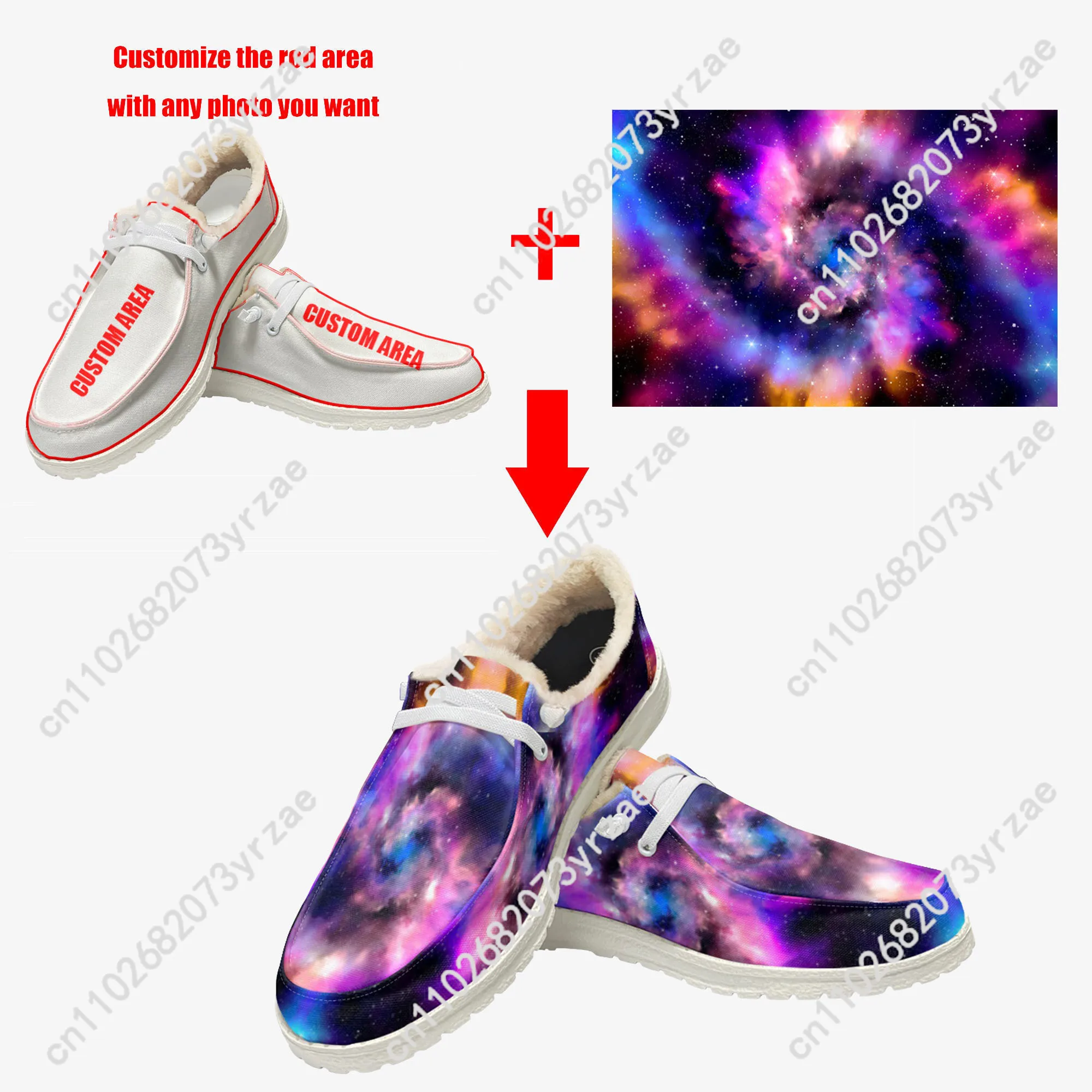 Satoru Gojo Plush Flat Shoes Mens Womens Teenager Warm Casual Shoe Indoor Outdoor High Quality Lightweight Shoe Custom Footwear