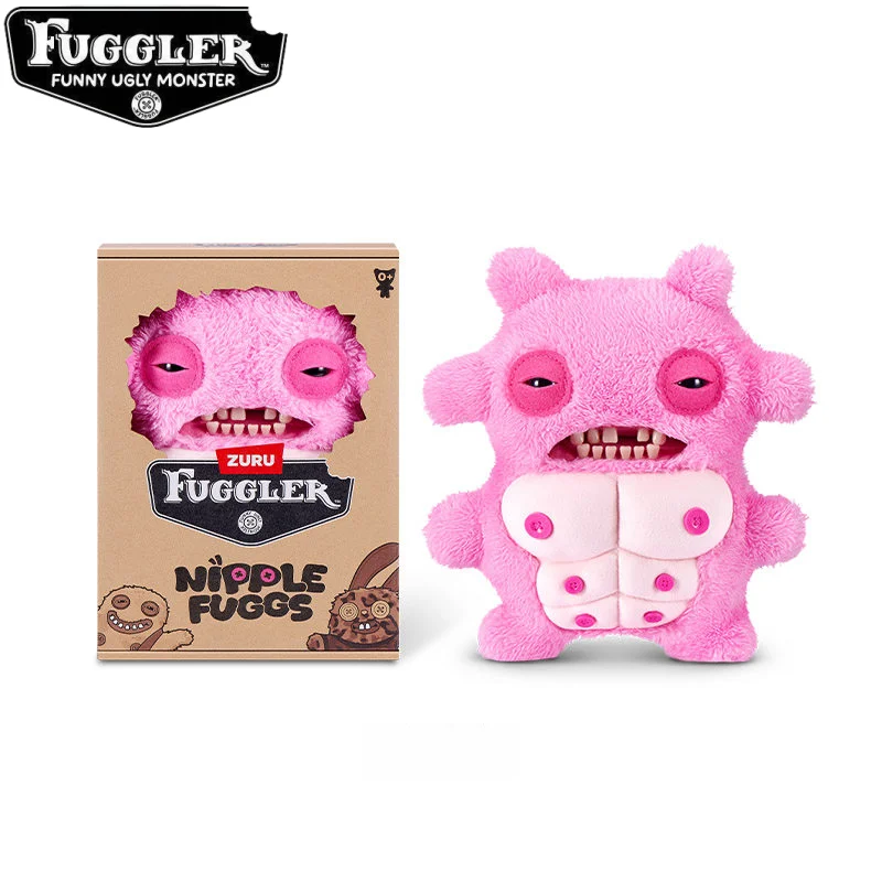 

Оригинальная плюшевая игрушка Zuru Fuggler Nipple Fuggs Series: Уродливый забавный монстр, модная коллекционная мягкая кукла для взрослых коллекционеров игрушек