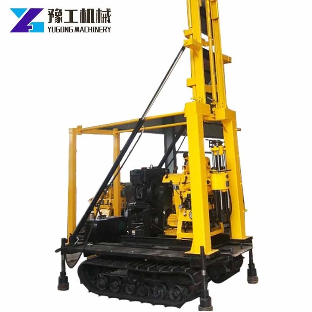 YUGONG Cheap Crawler Borehole Water Drilling Rig Prices Core Drill Machine Water Well Drilling Rig Machine Truck Mounted