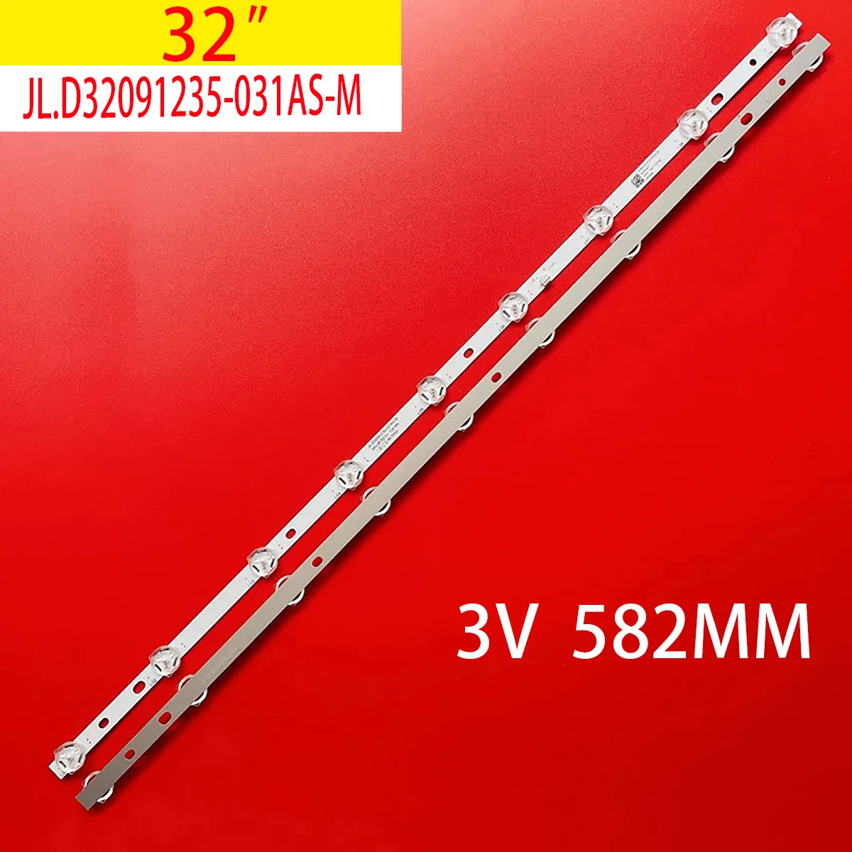 

LED Backlight strip 9 lamp For smart 32'' TV TV-S32 JL.D32091235-031AS-M TV-S32 LED-32DN6T2