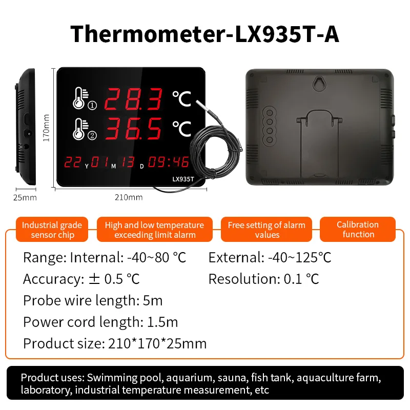 Wholesale Air Quality Portable Thermometer Hygrometer Detector Temperature Instruments