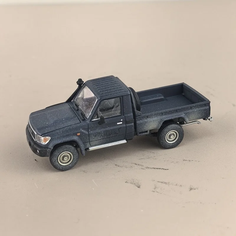 HF HOBBYFANS RM 1:64 تويوتا، كول لوز، الحرب، بيك اب LC79 نموذج سيارة مصنوع من خليط معدني