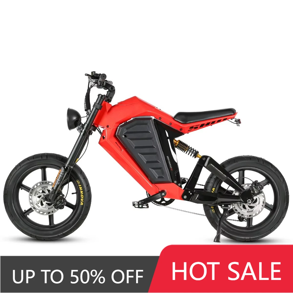 

JYF ODM/OEM 20-inch magnesium alloy rear hub motor 48V electric full shock absorber fat tire bicycle