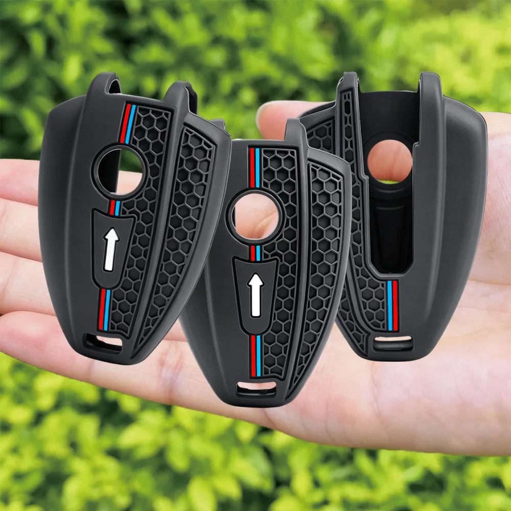 Silicone Motorcycle Key Cover Case Fob For BMW R 18 Classic 100 Years R18B R18 B R18 R18B R18TC R1 Keychain Accessories