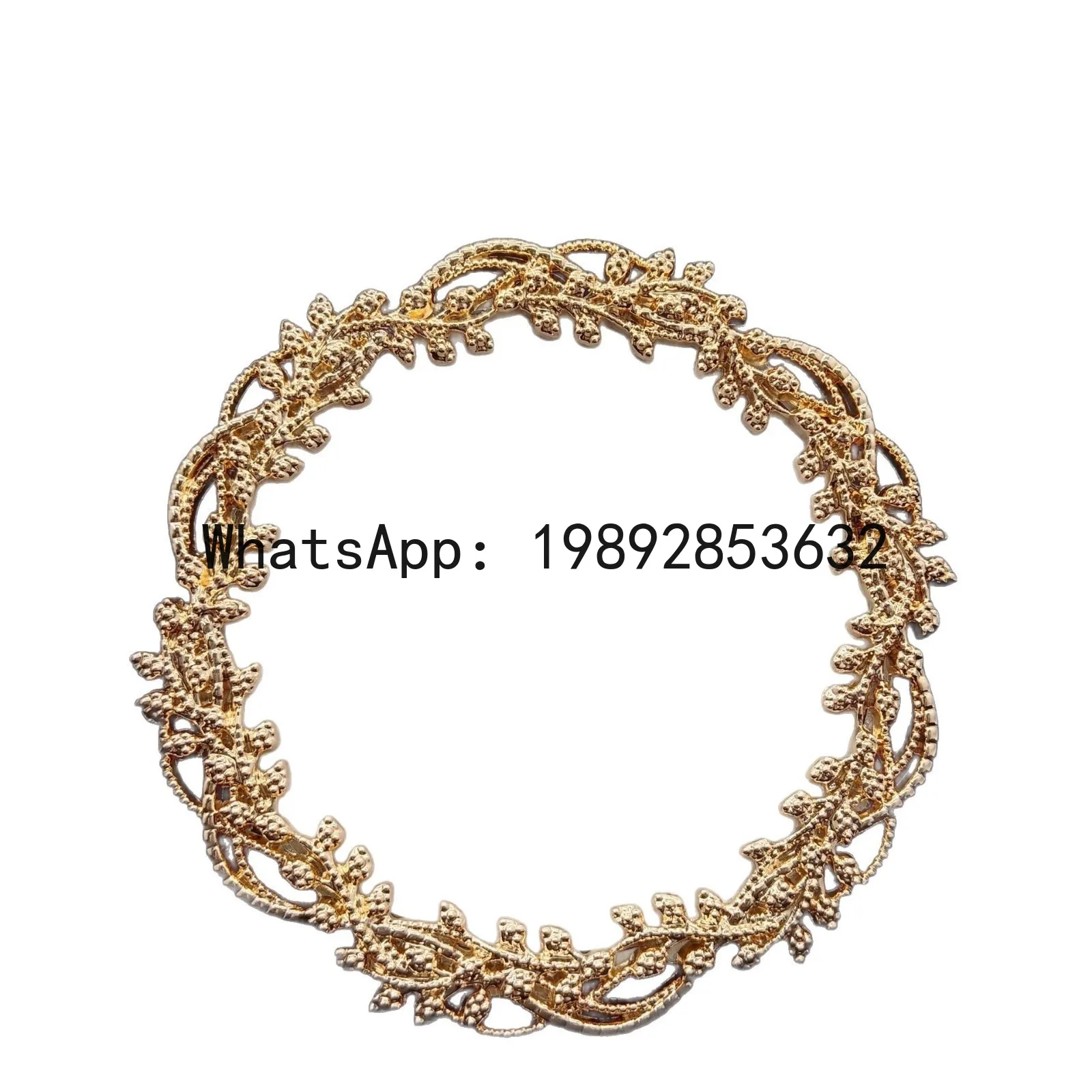 

PYJ environmentally friendly simple round 4-inch metal photo frame soft decoration table