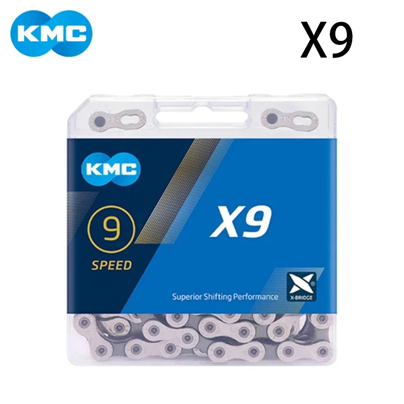 시마노 SRAM 자전거 부품용 KMC 자전거 체인 X8 X9 X10 X11 X12 MTB 도로 자전거 체인 8V 9V 10V 11V 12V 속도 체인 자전거 크랭크셋