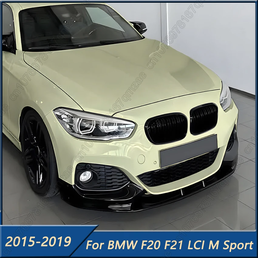 

Front Bumper Splitter Lip Spoiler For BMW F20 F21 118i 120d 120i M135i M140i LCI M Sport 2015-2019 Lip Protector Cover Kit