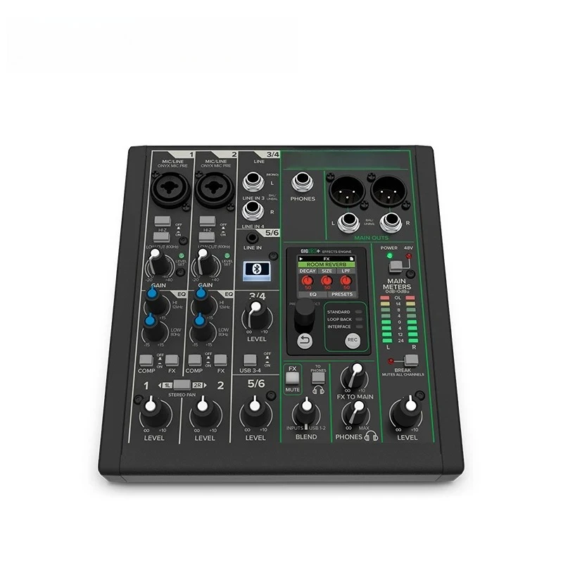 Mixer Recording Live Sound Card USB Computer Mobile Phone