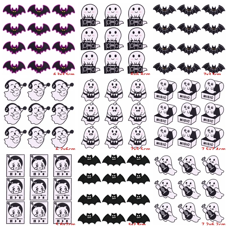 

10 шт./партия, термоклейкие нашивки в стиле хип-хоп